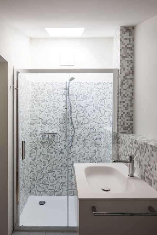 Tile-Accented Shower