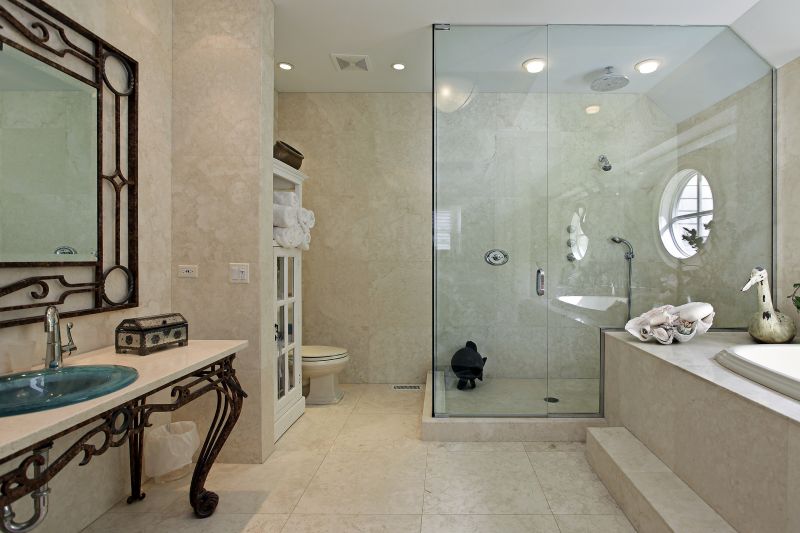 Elegant Shower Features